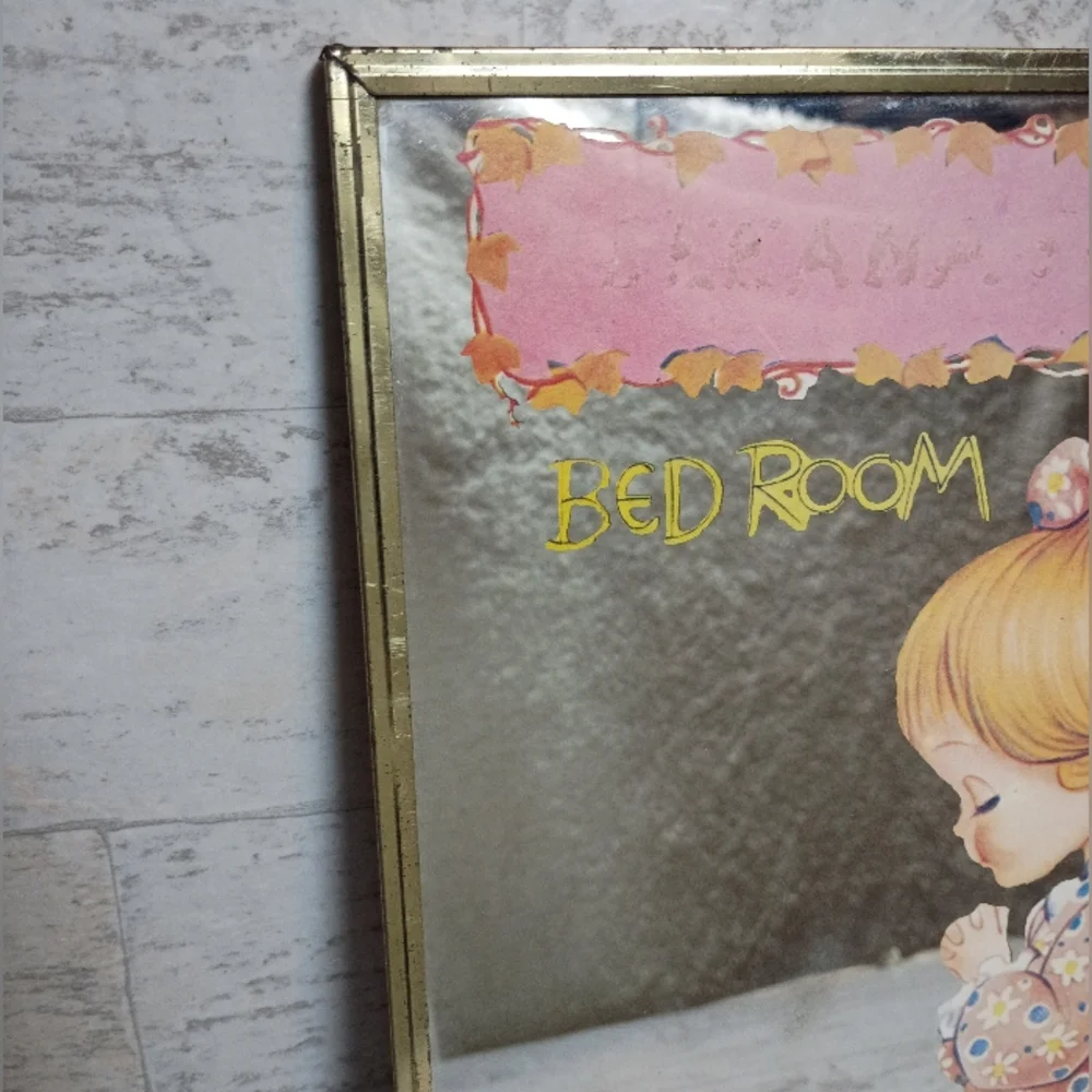 Vintage Style Prayer Wall Art Mirror